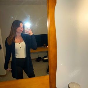 navy blue Forever 21 cover up